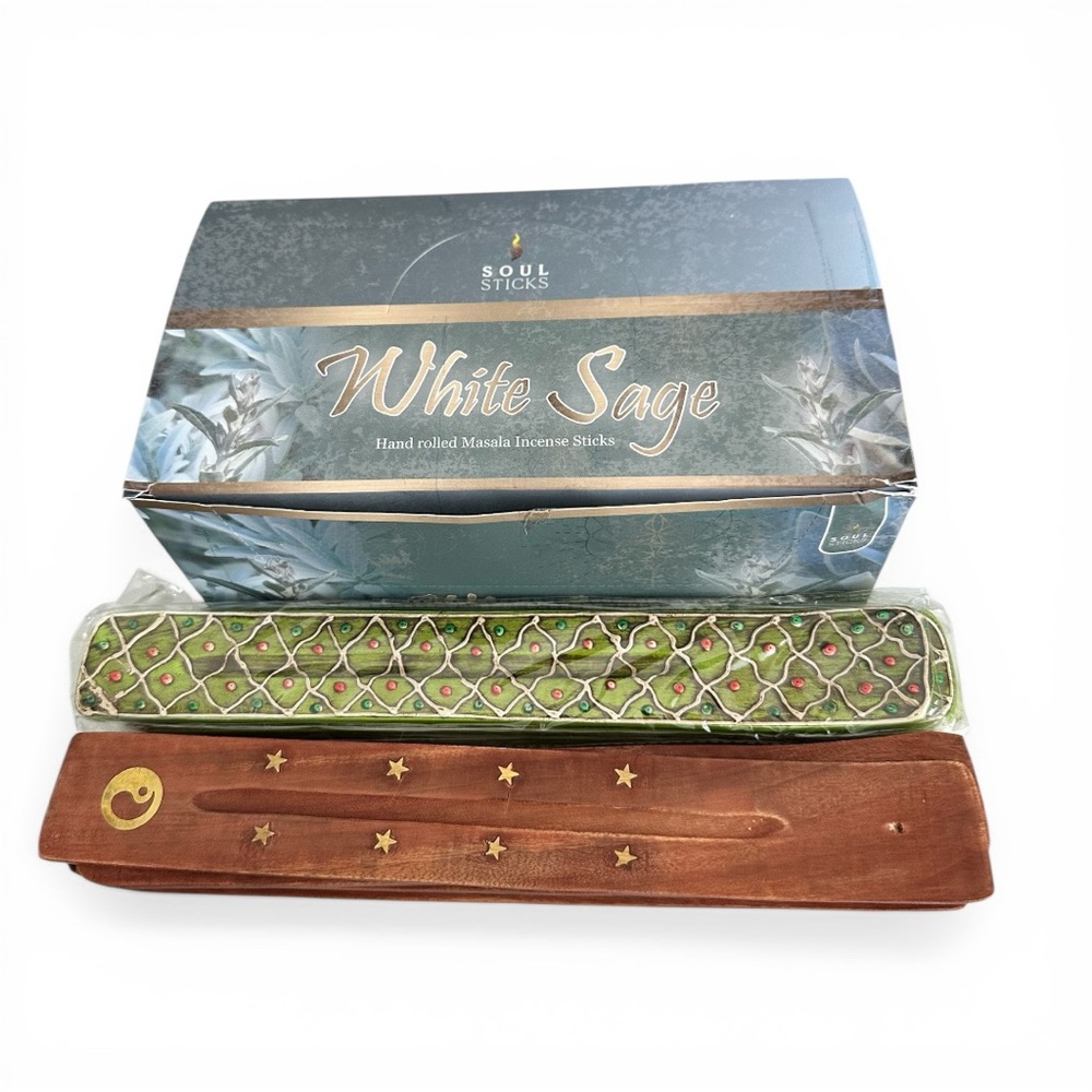 Big bundle - Soul Sticks White Sage Incense with Holders